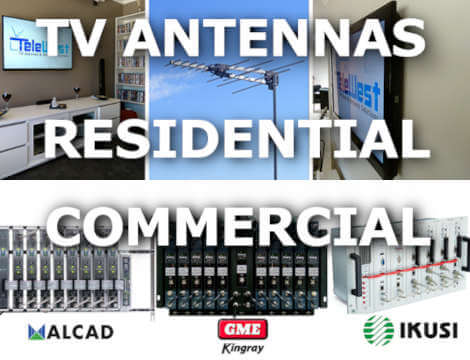 Home and commercial TV antenna installation service business Perth